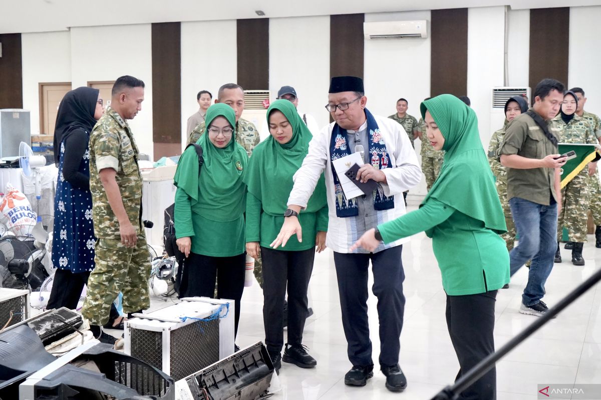 Jaga Lingkungan! Kodam Jaya dan DLH DKI Berhasil Kelola 5,5 Ton Limbah Elektronik