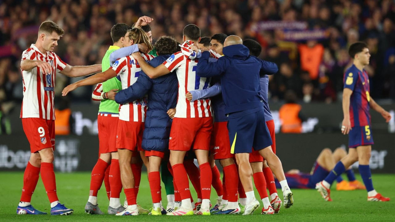 Keajaiban Agregat! Atletico Madrid Melaju ke Final Piala Raja Walau Tumbang di Camp Nou