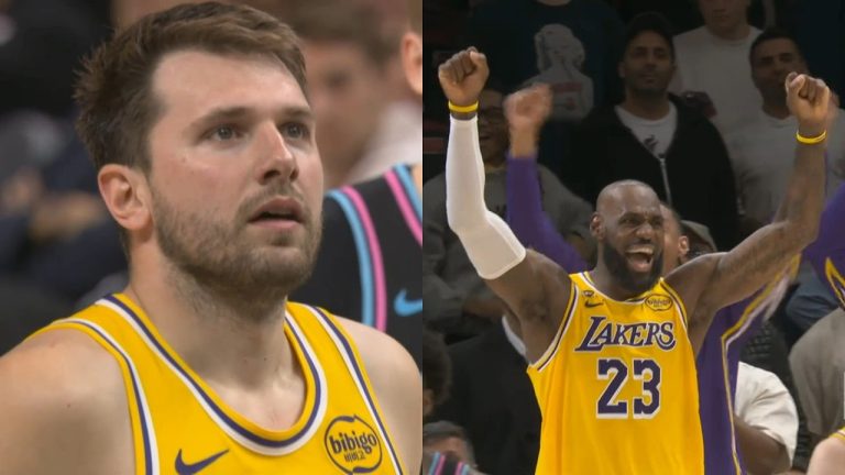 Malam Keajaiban NBA: Luka Doncic Meledak dengan 60 Poin, Lakers Bungkam Heat!