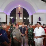Langkah Cepat Pemulihan: Kepala BNPB Tinjau Kerusakan Gereja Katolik Rumengkor di Minahasa Pasca Gempa